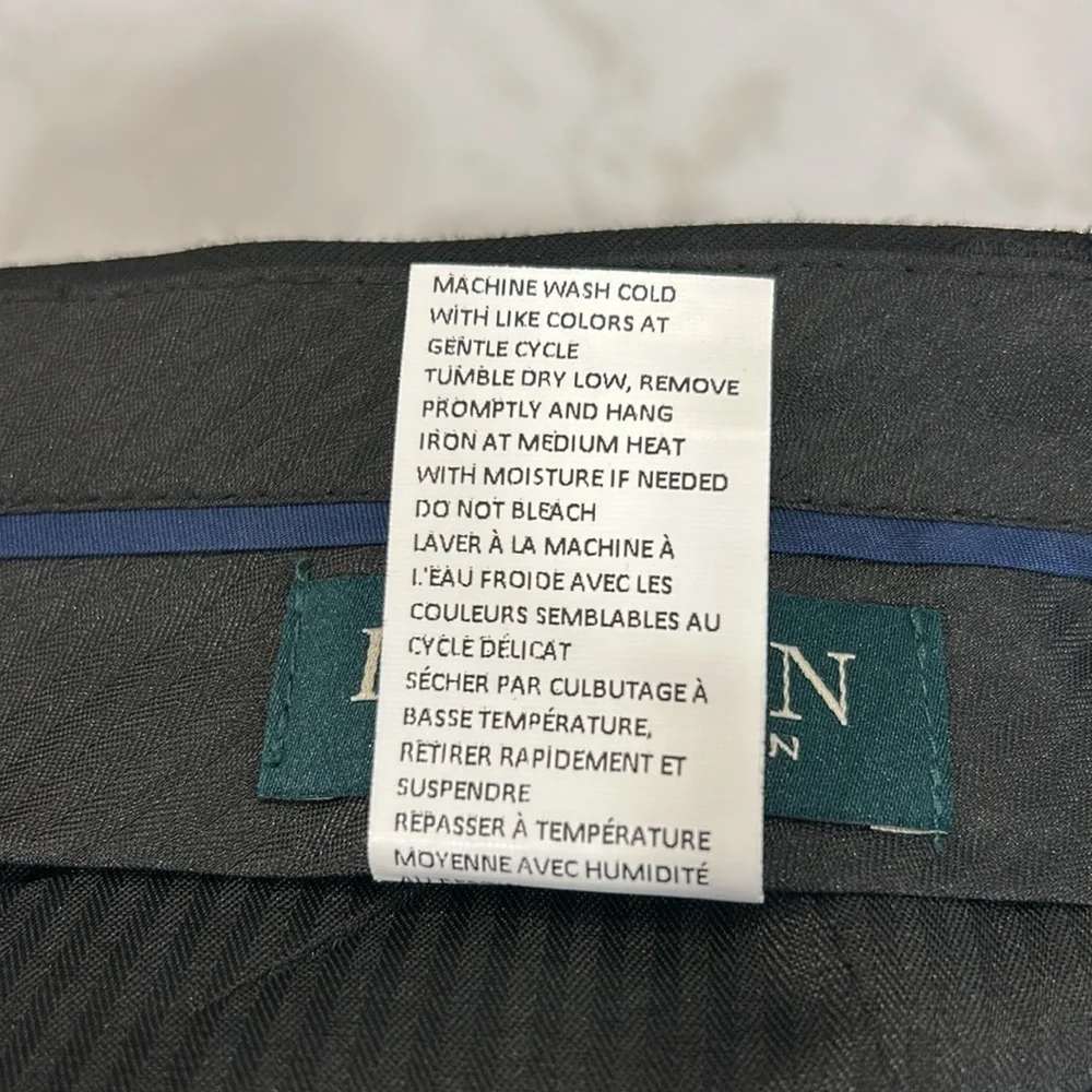Men’s Lauren Ralph Lauren Black Ultraflex Pants Norton Size 40/30 NWT